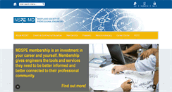 Desktop Screenshot of mdspe.org
